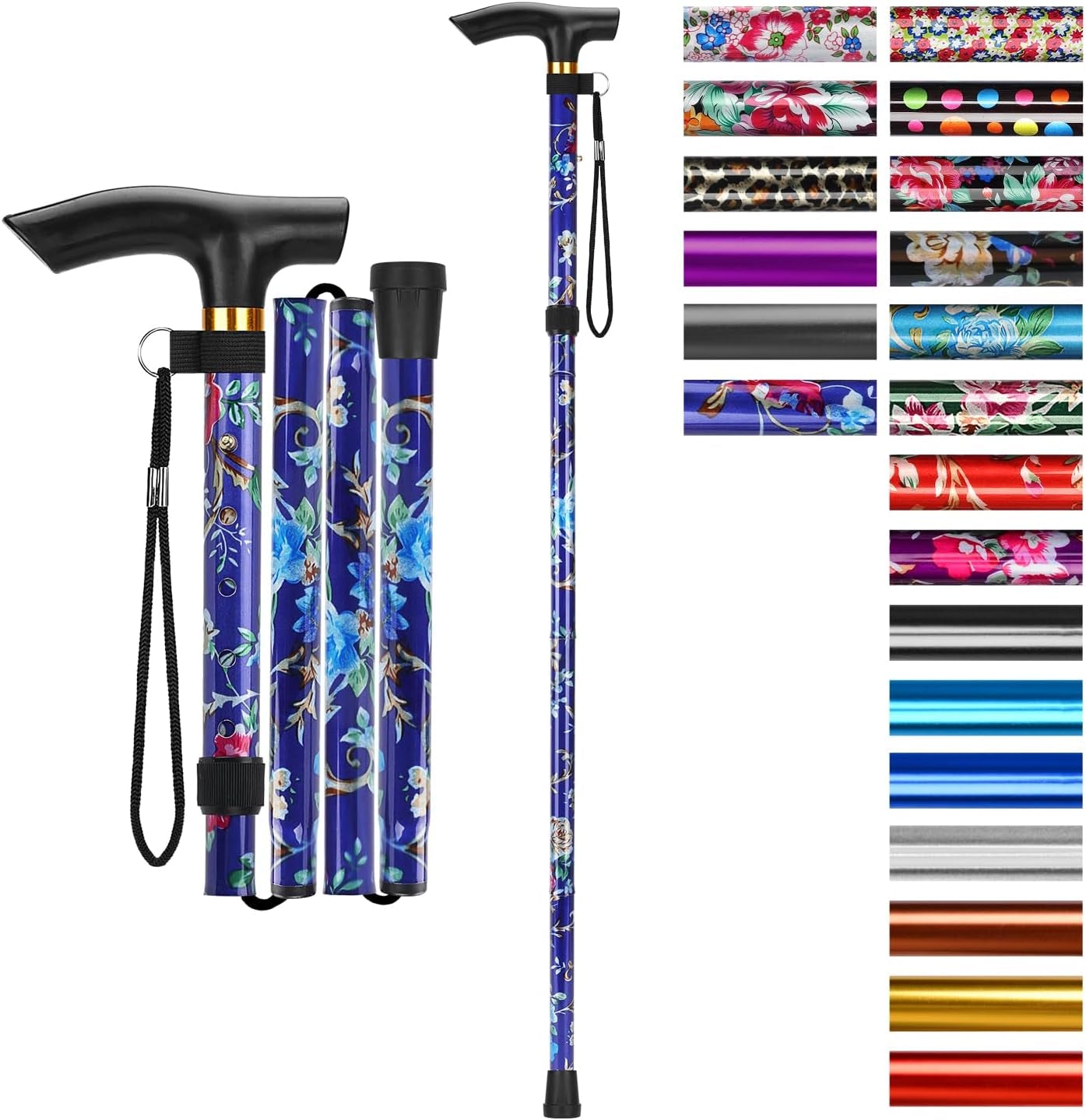 Entdecken Sie den Supregear Faltstock – Höhenverstellbarer, Tragbarer Gehstock für Komfort und Sicherheit im Alltag