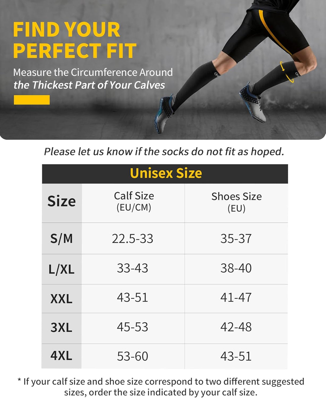 CAMBIVO Kompressionsstrümpfe Damen Und Herren 2 Paar, Kompressionssocken Stützstrümpfe Für Laufen, Sport, Flug, Reise, Radsport