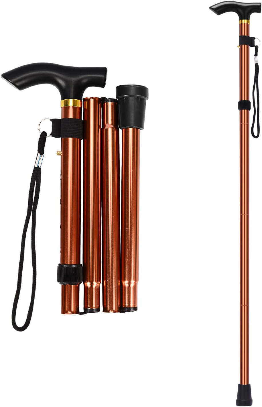 Entdecken Sie den Supregear Faltstock – Höhenverstellbarer, Tragbarer Gehstock für Komfort und Sicherheit im Alltag