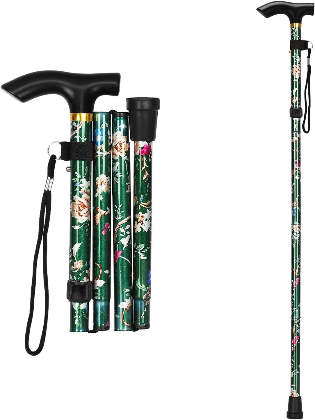 Entdecken Sie den Supregear Faltstock – Höhenverstellbarer, Tragbarer Gehstock für Komfort und Sicherheit im Alltag