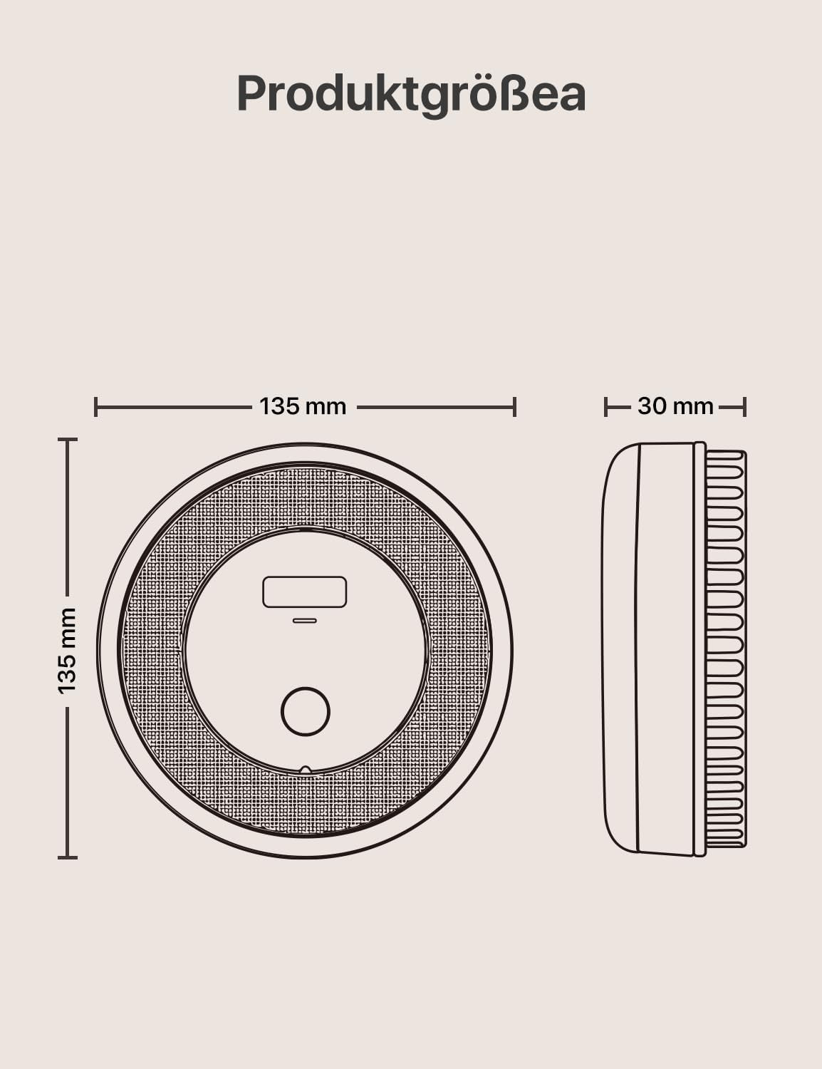 X-Sense Rauch Und CO Melder Mit Sprachalarm Und Standortansage, Mit XP0A-MR11 Kits, 30 Mm Dick Ohne SBS50 Basisstation, XP0A-MR, 1 Stück