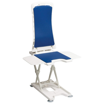Drive Medical Bellavita 2G – Elektrischer Badewannenlift bis 140 kg, Classic Blau