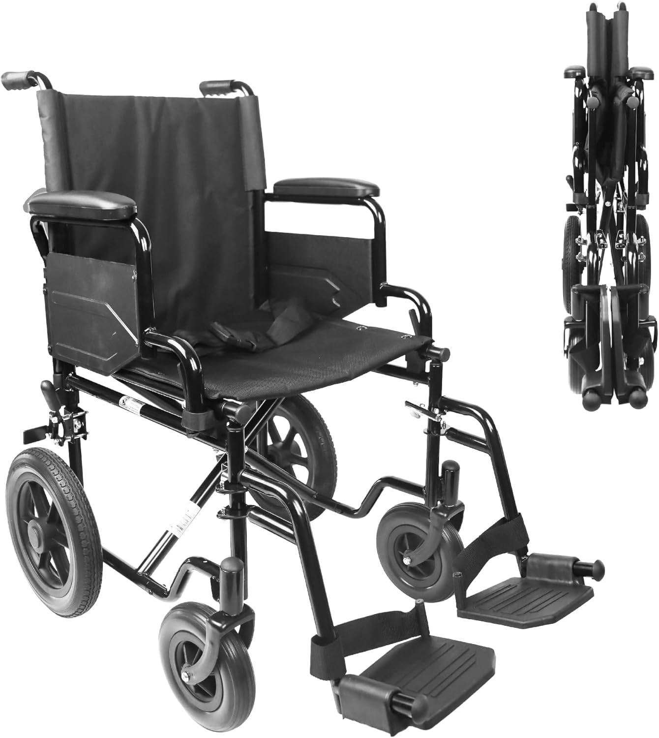 Faltrollstuhl schmal 38 cm Sitzbreite für Senioren 