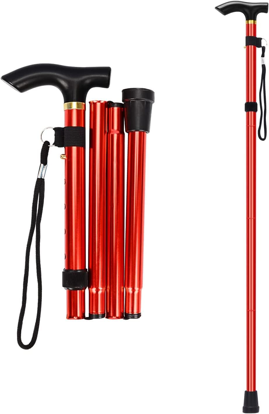 Entdecken Sie den Supregear Faltstock – Höhenverstellbarer, Tragbarer Gehstock für Komfort und Sicherheit im Alltag