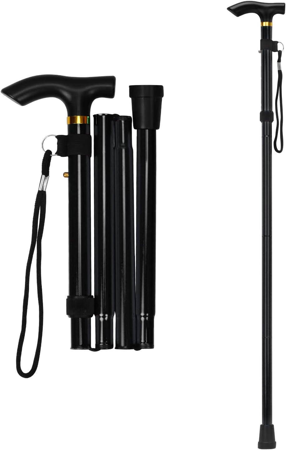 Entdecken Sie den Supregear Faltstock – Höhenverstellbarer, Tragbarer Gehstock für Komfort und Sicherheit im Alltag