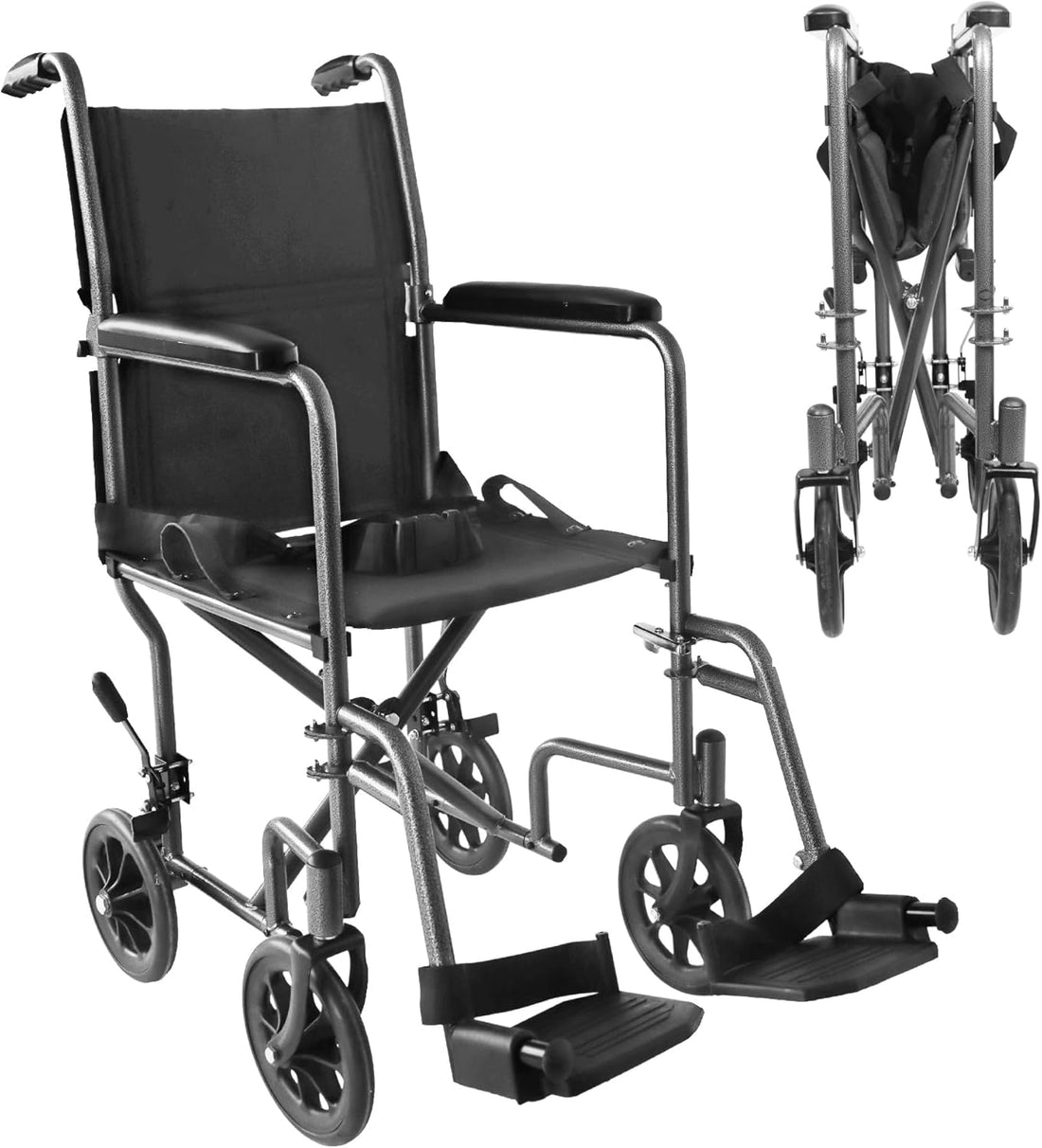 Faltrollstuhl schmal 38 cm Sitzbreite für Senioren 